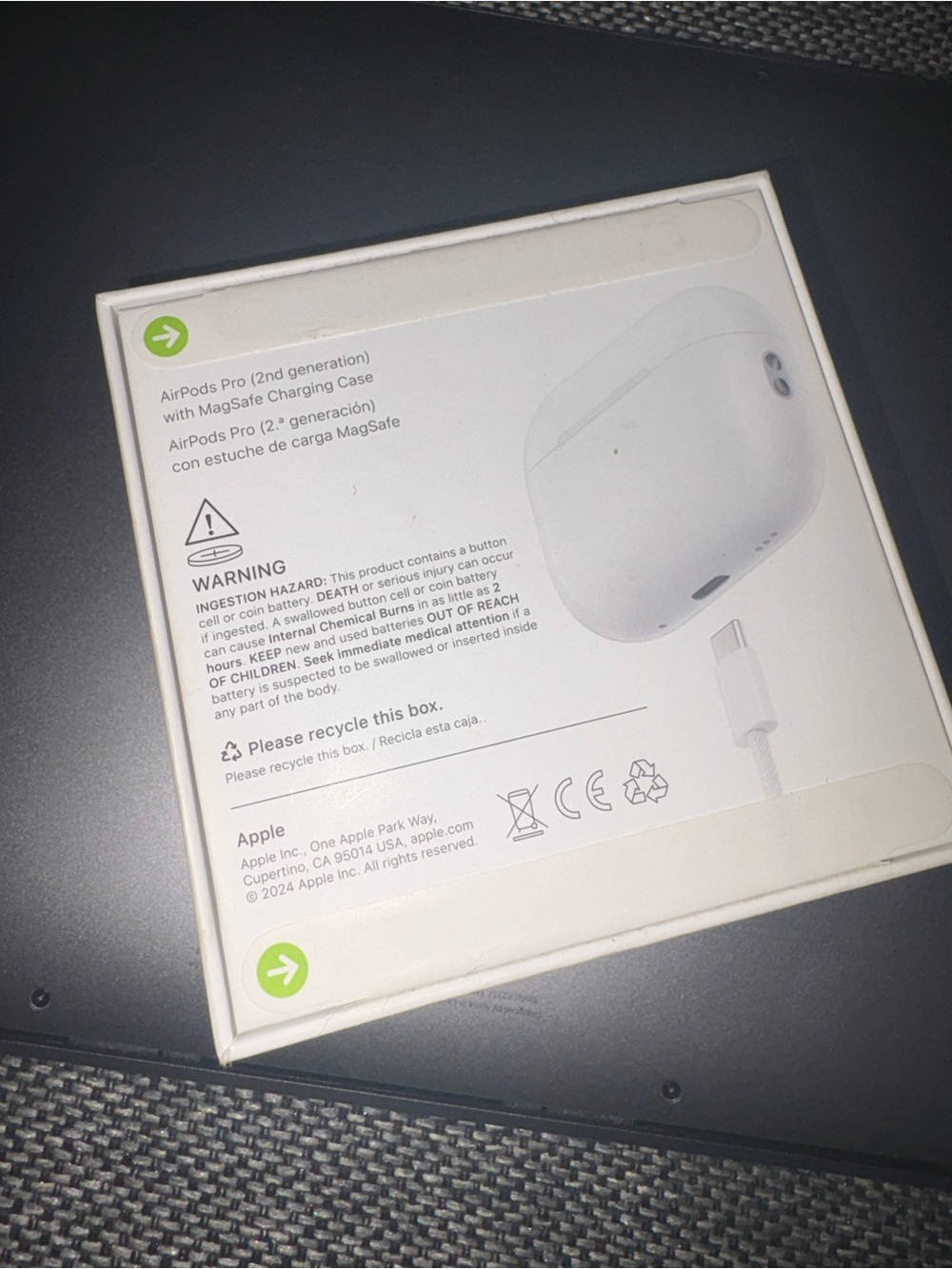 NEW Apple AirPods Pro 2 — Active Noise Canceling